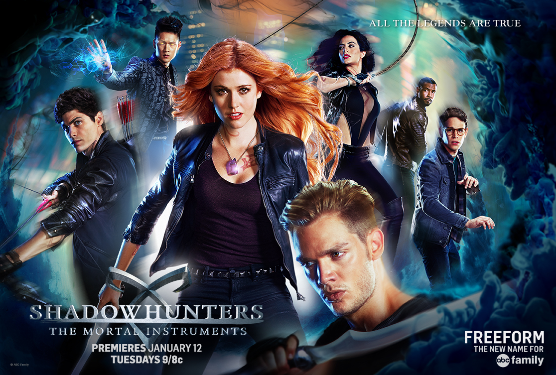 Shadowhunters - [EXCLUSIVE REVEAL] Can You Unlock The Shadowhunters Poster? - 1996