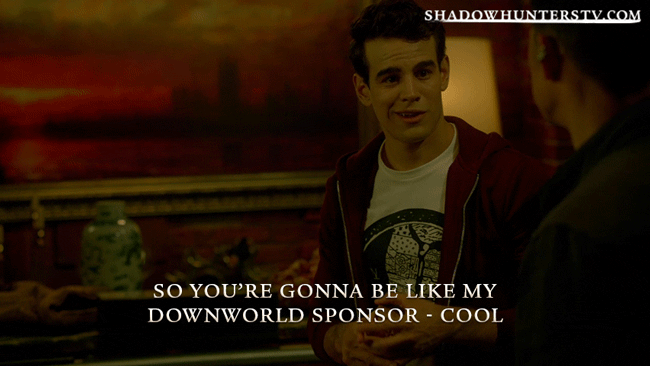 Shadowhunters - Simon's Got 99 Problems But Aging Ain't One - 1087